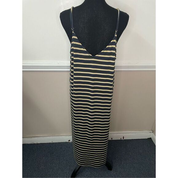 Mittoshop Stripe Spaghetti Strap Dress Size Large - Picture 2 of 10